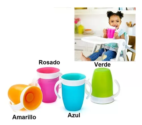 Vaso Entrenador Baby Colors Antiderrames