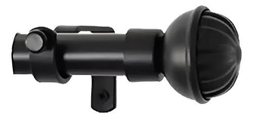 Barral Cortina Ironwood 22mm A Medida De 1 A 4m Linea Nakash Negro Terminal Gajo