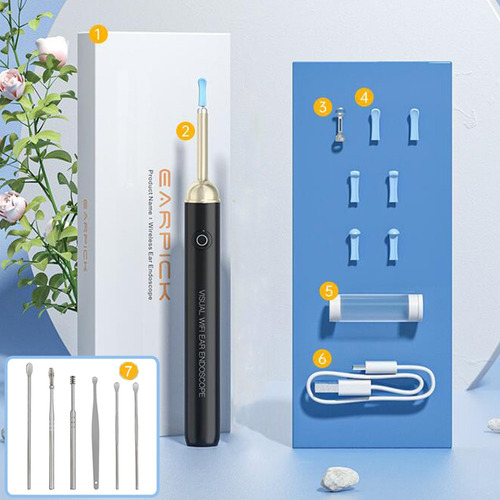 Wi-fi Visual Earpick - Kit De Herramientas De Eliminación De