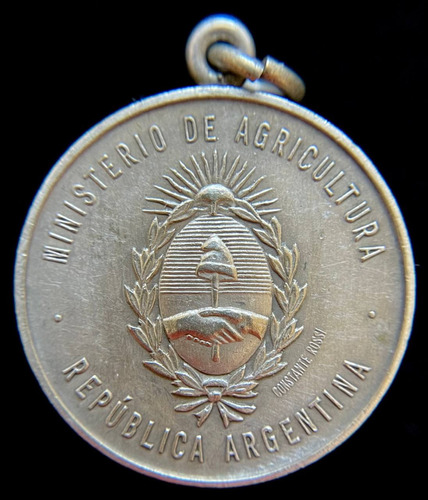 Medalla Goya, Corrientes. Exposicion Agropecuaria 1930