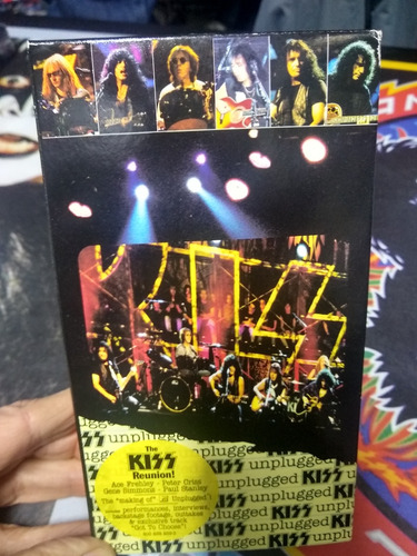 Kiss Vídeo Vhs Mtv Unplugged Made In Usa Excelente Envios 