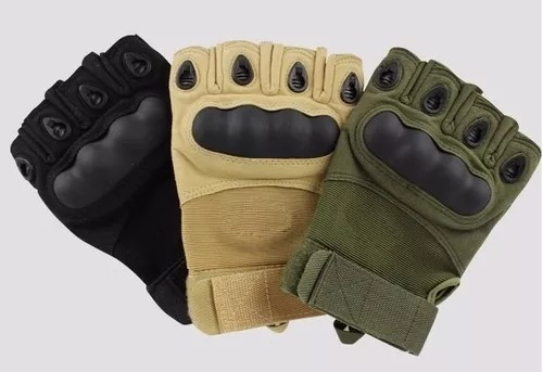 Guantes Motociclista,bicicleta,gym Medio Dedo Protecciones