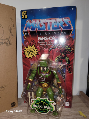 Masters Of The Universe Origins Fang-or Exclusivo Mattel Cre (Usado)