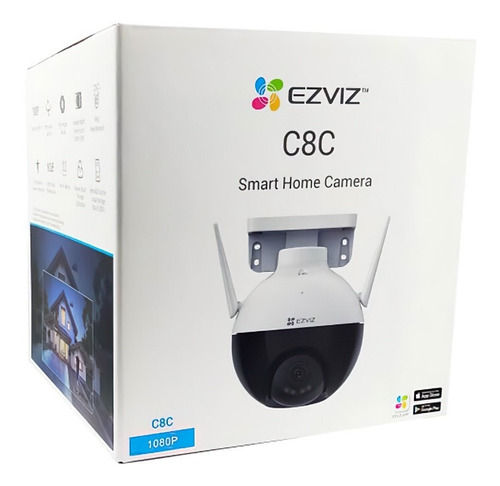 Imagen 6 de 6 de Cámara Seguridad Ptz Ezviz C8c Exterior 2mp Visión Nocturna