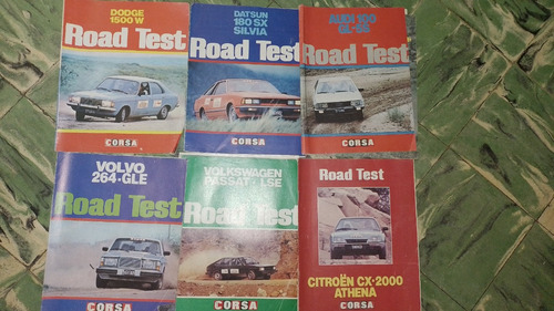 Lote 6 Suplemntos Autos Road Test Revista * Corsa * Años 80