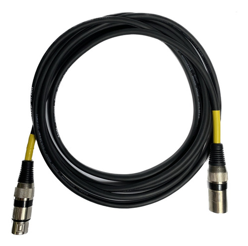 Cabo Balanceado Canon Xlr/xlr Blindado Para Microfonr/dmx