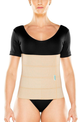 Faixa Abdominal Quatro Painéis Em Elástico Chantal C320
