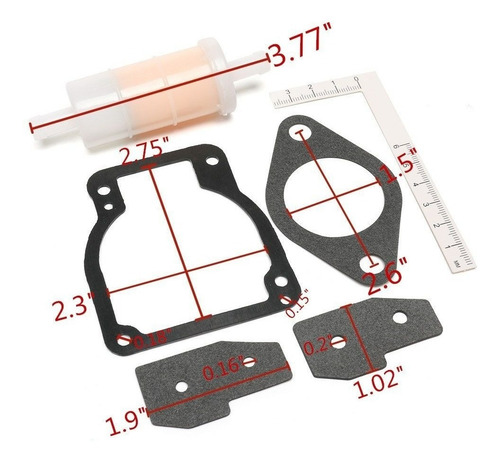 Reparo Carburador Motor De Popa Mercury Americano 40 60 90