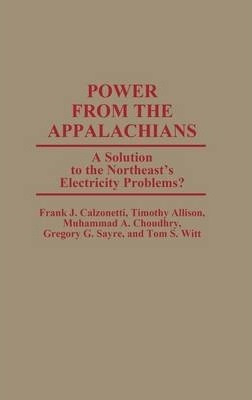 Libro Power From The Appalachians : A Solution To The Nor...