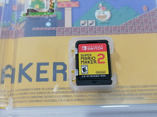 Super Mario Maker 2 Nintendo Switch (juego FĂsico) (Usado)