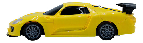 Carro Rc Super Sport Toy Logic Color Amarillo