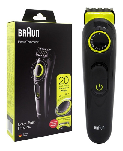 Braun Beard Trimmer 3 20 Longitudes Pelo Bt3221 Cuotas