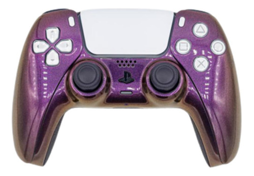 Controle Stelf Ps5 Com Grip Purple Chameleon