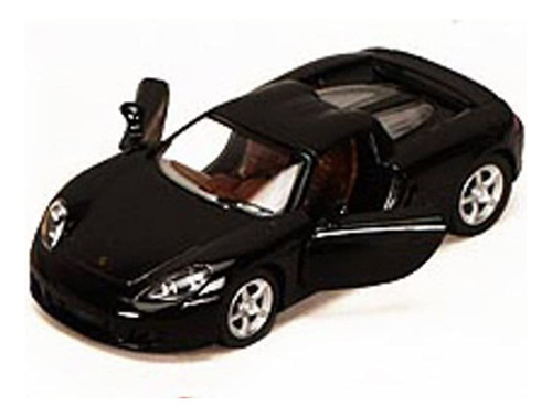 Kinsmart 1/36 Scale Diecast Porsche Carrera Gt In Color Blac