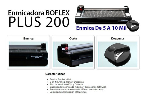 Enmicadora Plus200, Enmica De 5 A 10 Mil, Corta Y Despunta