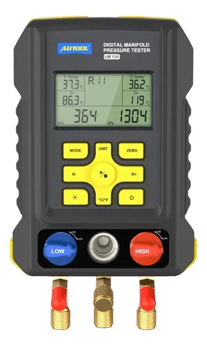 comprar Manómetro Digital Refrigeración Autool Lm150 Presión Y Vacío