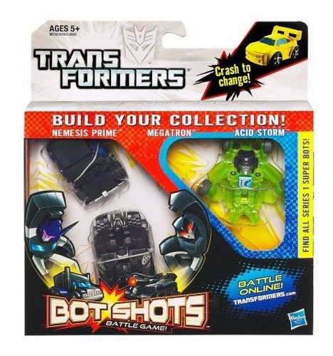 Shots Bot Transformers Juego De Guerra (serie 1 Megatron, Ne