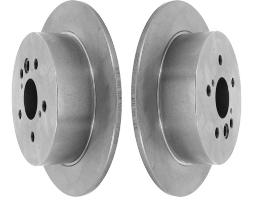 Kit 2 Disco Freno Trasero P/ Toyota Rav4 2.4 2004 A 2005