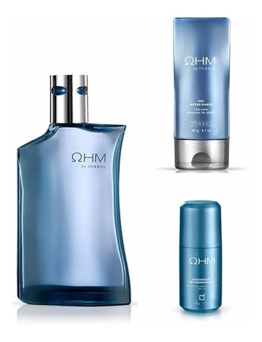 Set Kit Perfume, Desodorante Y Gel After Shave Ohm Yanbal