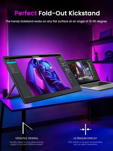 Monitor Gamer Portátil Uperfect 17.3