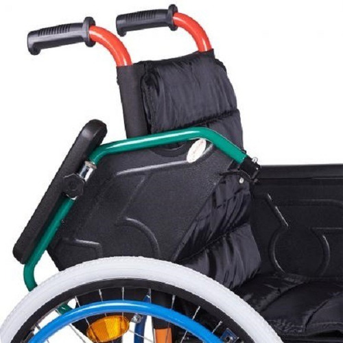 Imagen 4 de 7 de Silla De Ruedas En Aluminio Para Niño, Plegable, Fs980la-35