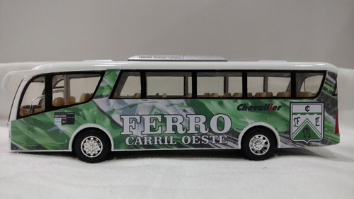 Micro Bus Ferro Carril Oeste 19cm Metalico Coccole Kids