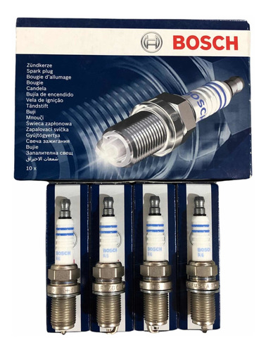 Bujias Bosch Fr7dc+ Para Hyundai Atos 1.0 1997 2001