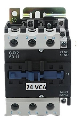 Contactor Para Electrodomésticos Practinet 50 Amper Cjx2-5011 24vca
