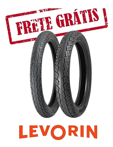 Par Pneu Levorin Cg Ybr/factor Yes 80/100-18 E 90/90-18
