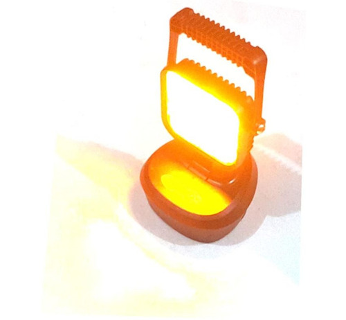 Imagen 3 de 4 de Faro Led De Trabajo Base Magnetica Blanco