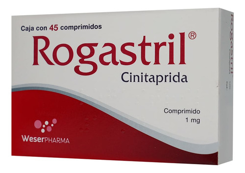 Rogastril Comprimidos 1 Mg, 45 Comprimidos