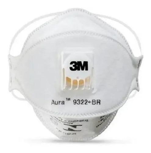Mascara Respirador Pff2 Aura 3m 9322 N95 5 Unidades