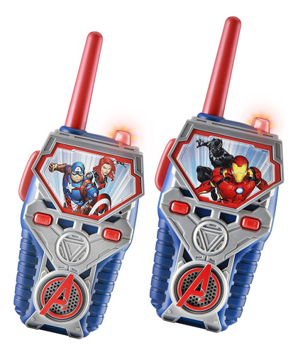 Ekids Avengers Endgame Frs Walkie Talkies Para Niños, Radios