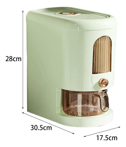 . Recipiente De Arroz Hermético For Almacenamiento