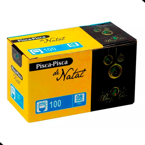 Pisca-pisca 100 Leds De Cordão 9 Metros Decoração 220 Volts Cor das luzes Amarelo 220 Colorido