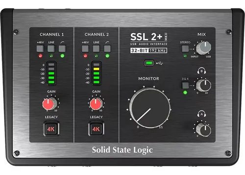 爆買い！ Interface De Cor Usb 2x4 Mkii 2+ Ssl Logic State Solid Áudio DTM・DAW