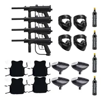 Comprar Paquete 4 Marcadora Gotcha Jt T-storm Paintball Xtreme