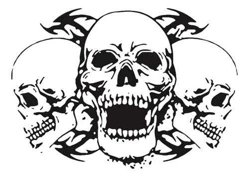 Calcomanías Y Calcomanías De Calaveras For Autos Calcomanía