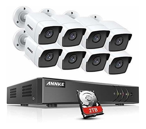 Seguridad Camara Grabadora Dvr Tb Hdd Mp Tvl Ip Cctv Ft