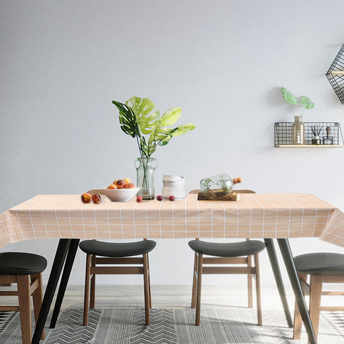 Mantel A Cuadros, Mantel Práctico Y Sencillo