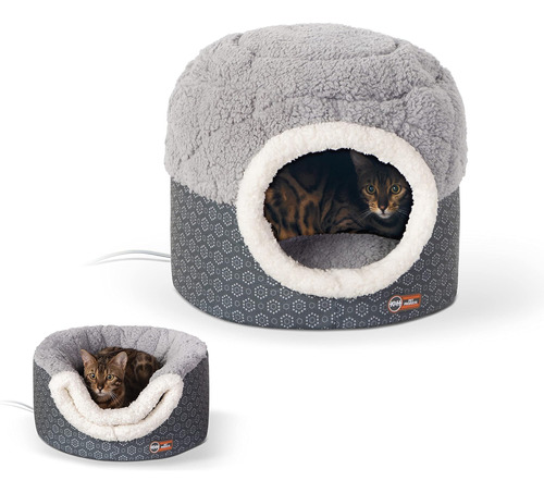 K&h Pet Products Cama Para Gatos Con Calefacción Thermo-pet 