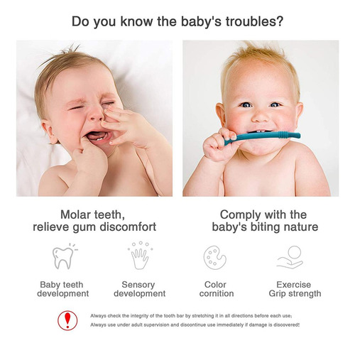 Tubos De Mordedura Huecos De Silicona Para Juguetes De Denti
