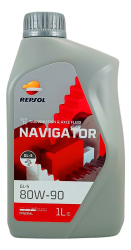 Aceite 80w-90 Repsol X1 Litro. Gratis Ticket Cambio Aceite.