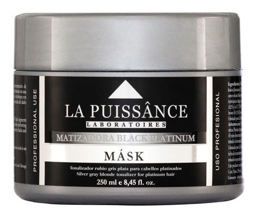 La Puissance Mascara Matizadora  Black Platinum X 300ml