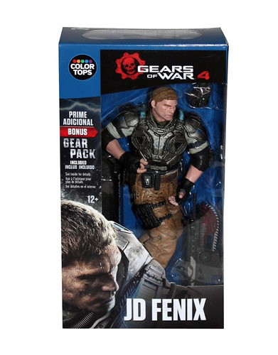 Jd Fenix Gears Of War 4 Mcfarlane + Gears Pack Code