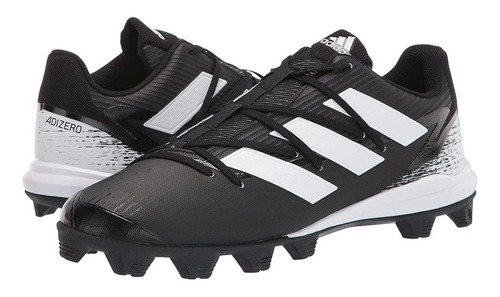 Tacos adidas De Softbol Para Hombre Negro/blanco