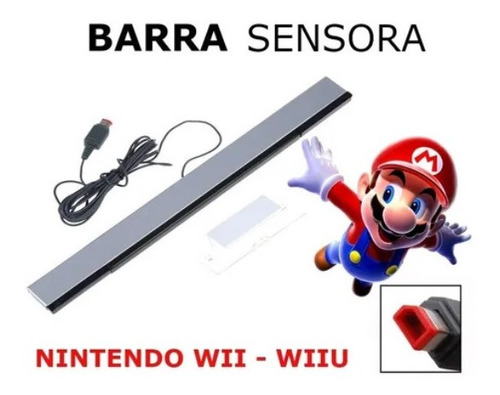 Barra Sensora Con Cable Compatible Nintendo Wii Mini Wii U