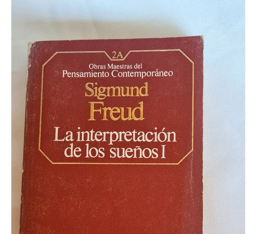 Libro La Interpretacion De Los Sueños -sigmund Freud