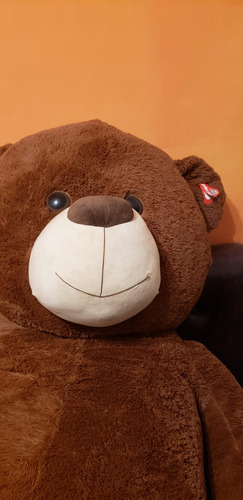 Oso De Peluche Gigante 2 Metros Marron Marrón Oscuro (Usado)
