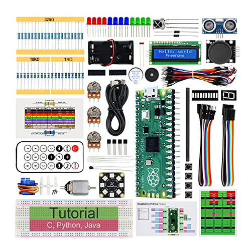 Kit Freenove Super Starter Para Raspberry Pi Pico (incluido)